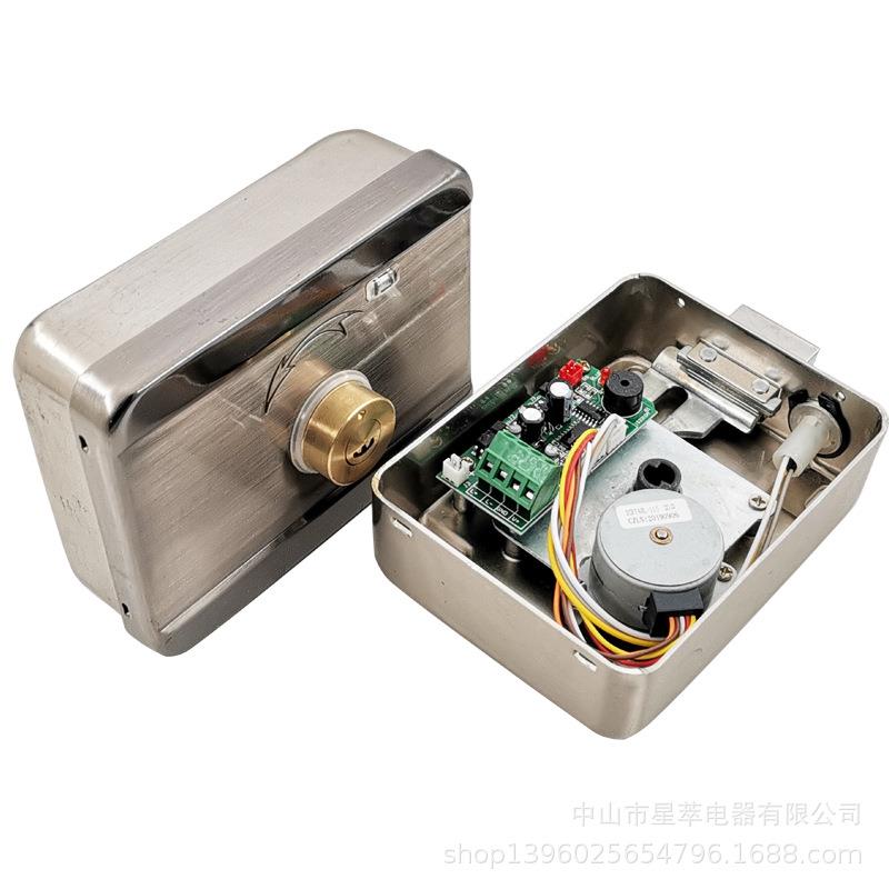 单/双头静音电机灵性锁智能防盗遥控电子锁电控锁楼宇门禁电磁锁