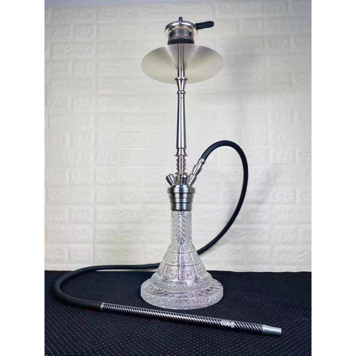 阿里水烟大号mig3.0不锈钢单双管四管水烟壶shisha