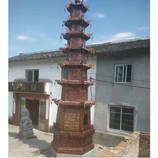 圆形化宝化钱炉寺院三层五层铸铁六角焚经炉烧纸炉