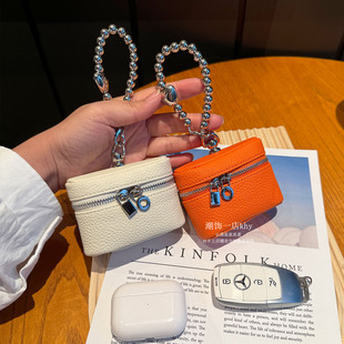 创意零钱包挂件可爱女高级感迷你饭盒包口红耳机包汽车钥匙收纳袋