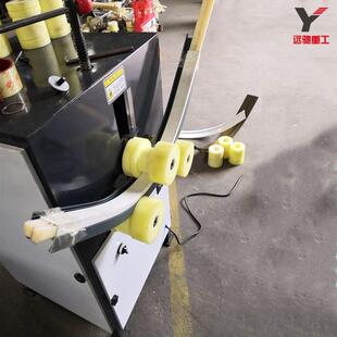 金属异形铝材滚弯机 吸塑灯箱铝材弯圆机 电动铝型材弯管机设备