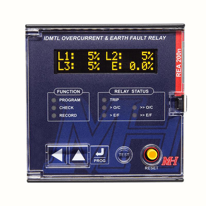 过流接地保护继电器MH-REA-200n 组合式过流和接地故障保护继电器
