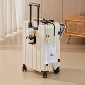 行李箱女20寸登机箱2026新款 静音旅行箱轻便拉杆箱结实密码 箱子男