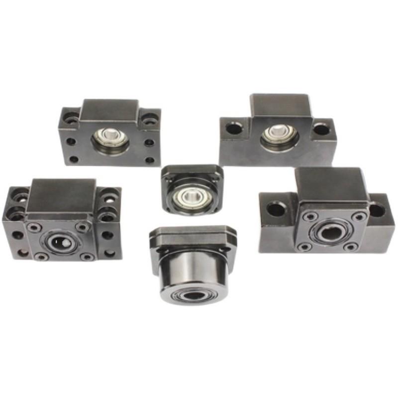 LEB41 LEC41 LEB51-6 8 10 12 15 20 25方形滚珠丝杠支座支架固定