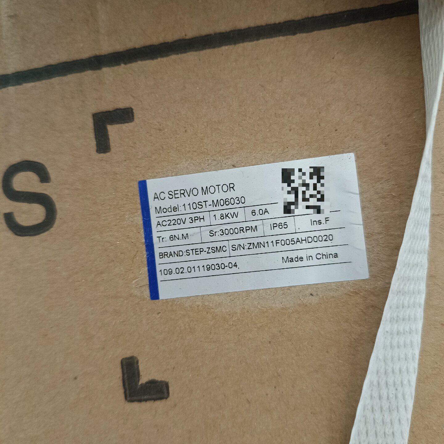 议价伺服电机/伺服系统/舵机，110ST-M06030，1.8K可维修