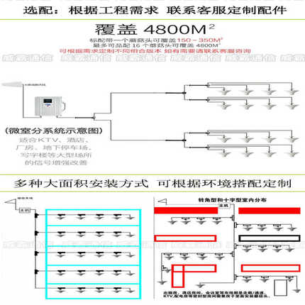 手机信号放大器移动联通电信三网合一4G5G上网通话山区增强器套