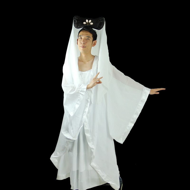 速发白素贞海娘子演出服白法装小青许仙白娘子白蛇传服装赁北京