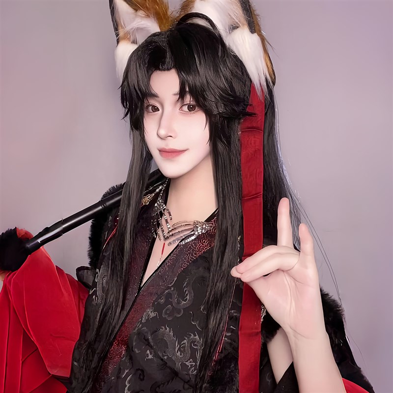 速发魔道祖师假毛夷陵直祖魏无羡用黑长老原胚空刘气海整顶头套