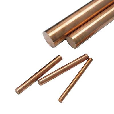 厂家直T2XEQ紫铜棒发实心棒光亮红铜棒极圆棒电接地铜棒C1铜100棒