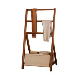 衣架落地卧室挂衣架飘窗床边床尾衣服收纳衣帽架临时房间家用