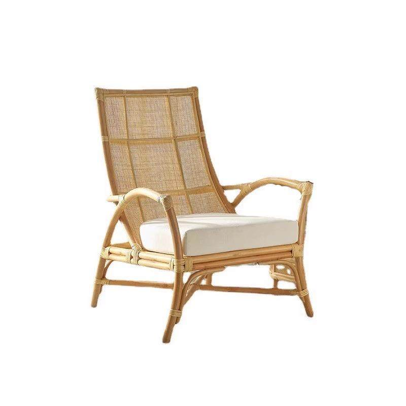 日式设计师躺椅藤编沙发椅天然真藤休闲椅现代简约民宿藤编椅子,商业/办公家具,商用藤编家具,淘宝优惠券,粉丝福利购,淘宝优惠卷
