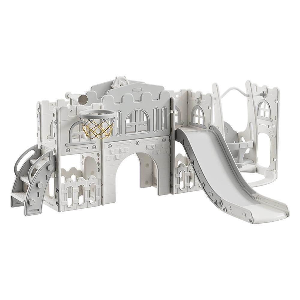 儿童滑梯室内家用滑滑梯0-6岁宝宝秋千多功能滑梯家庭小型游乐场