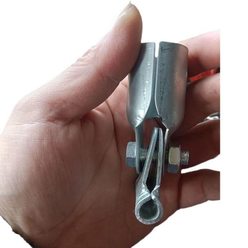 推平614头板尘拖把万向料接头三角替换头螺丝接铁夹塑头架子杆子