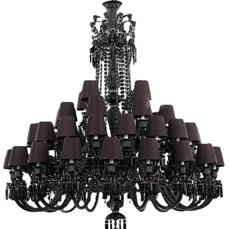 欧式水晶吊客厅灯e餐厅卧室酒店灯奢华大别灯气墅大厅ld吊灯