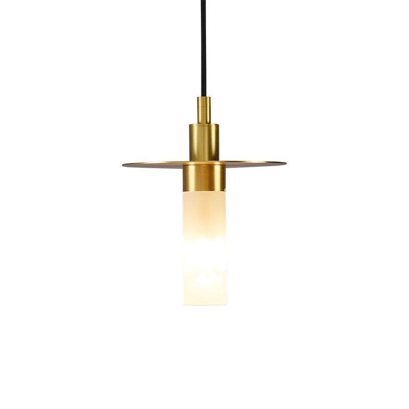 全铜卧室床头吊灯北欧风格餐厅灯过道走廊玄关飘窗灯