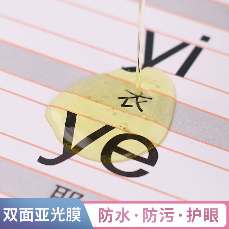 小学汉语拼音字母表全声母韵母谐音学前班一年级拼音字母表墙