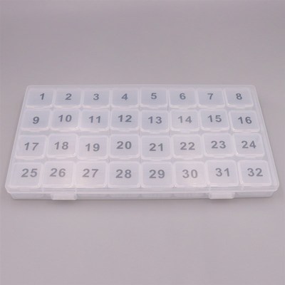 大容量可拆卸药盒早午晚7天分药器随身便携一周药片分装盒