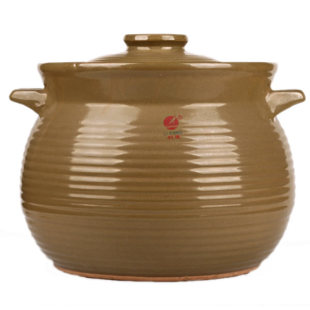 利康砂锅炖锅陶瓷明火耐高温煎药锅罐煲汤粥锅石锅大号容量