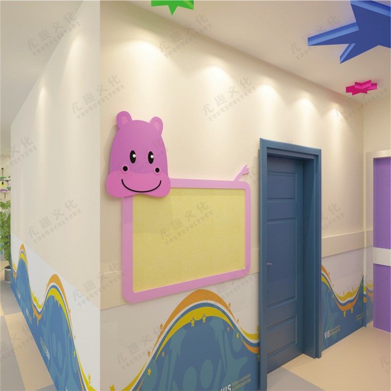 幼儿D立体墙贴教室环境布置儿童创设公告栏家园联系栏