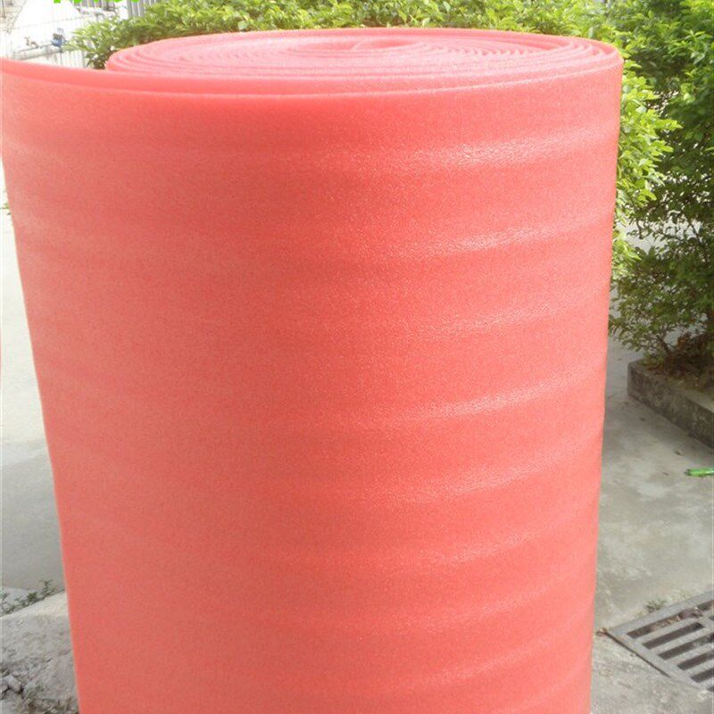 红色防静电珍珠板气泡沫包装膜防发泡宽广东