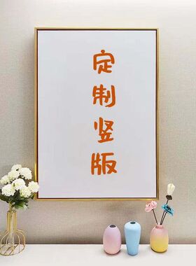 定制电表箱无框画环保框挂画房间卧室装饰画高喷绘图案