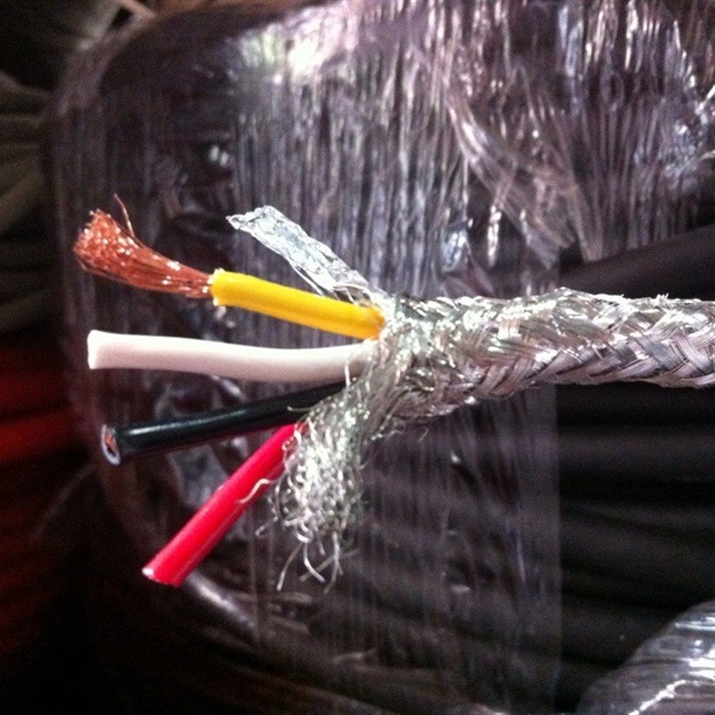 纯无氧铜芯平方屏蔽线TRVVP拖链机床雕刻信号线 特软电线国标