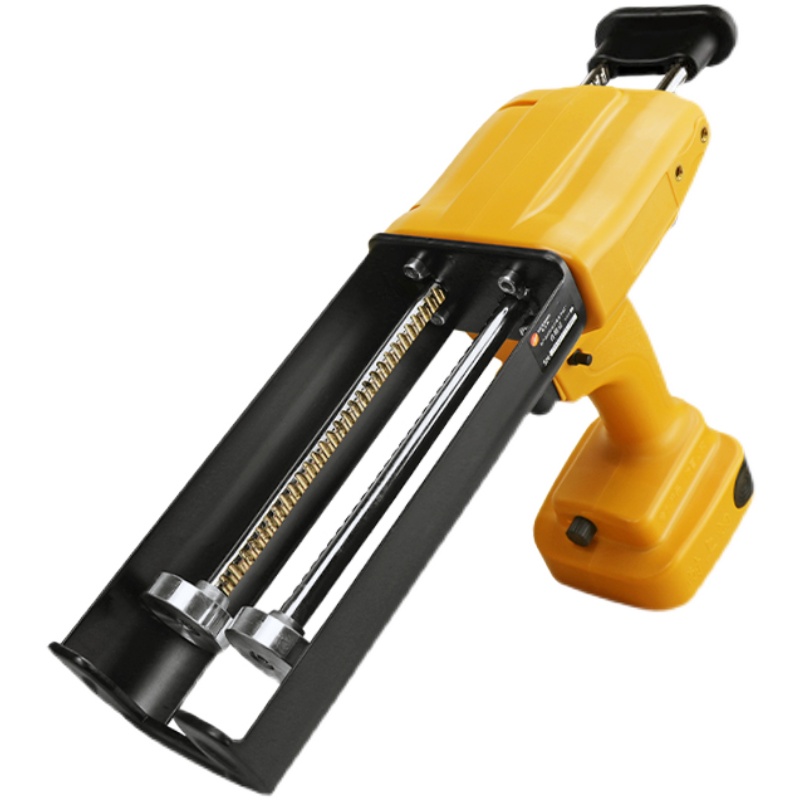 耐上炯电动美缝胶枪抢剂全施工工具全自动轻便款双管打胶机