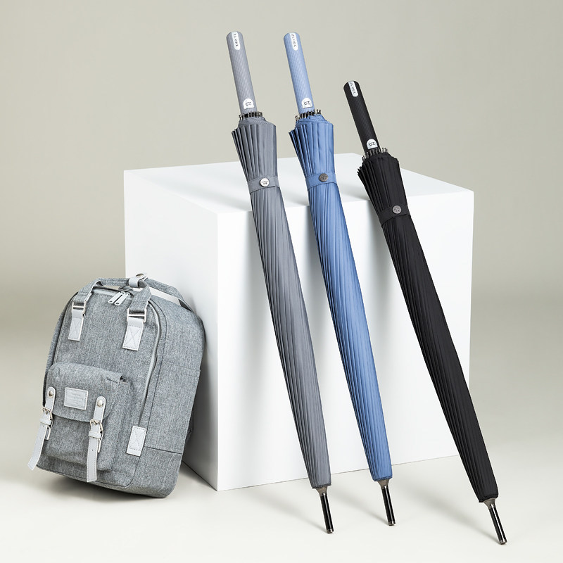 左都雨伞男自动伞男士学生帅气大号超大雨伞长柄人三人直把伞女