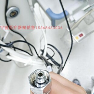 通用呼吸机麻醉机氧气空气源接头管长米加中心供氧气源
