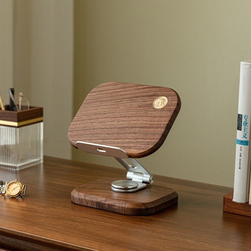 实木id平板支架桌面手通用创意支撑架升降旋转便捷,3C数码配件,手机支架/手机座,淘宝优惠券,粉丝福利购,淘宝优惠卷