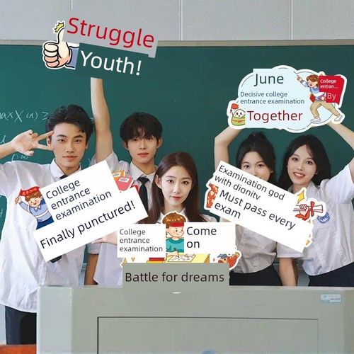 中考高考助威手持标语牌t板百日宣誓会励志装饰照片道具横幅手