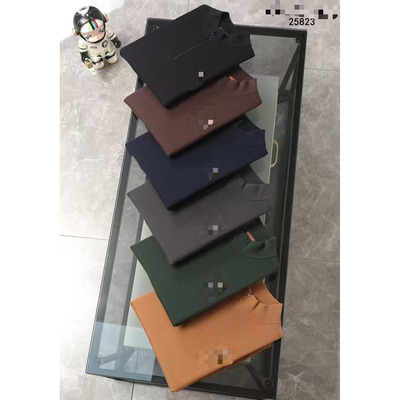 【何仙儿专属】男士冬季商务休闲半拉链中领毛衣xy002