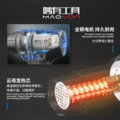 锂电充电式 热缩膜烤枪 热风机小型无线塑料焊枪大功率便携式