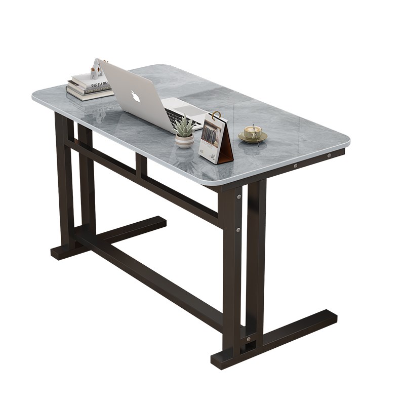 岩板床边桌可移动隐藏式稳固宿舍女孩卧室小桌子学生书桌电脑桌