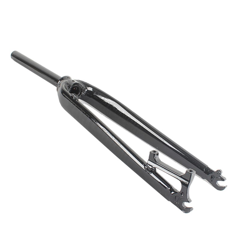 铝合金碟刹700c砾石公路车硬叉瓜车平把公路O前叉跑车无纹直管A柱