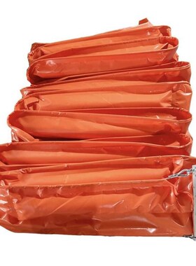 pvc围油栏轻型WGV450固体浮子式橡胶拦污带围拦油带浮子式600/900