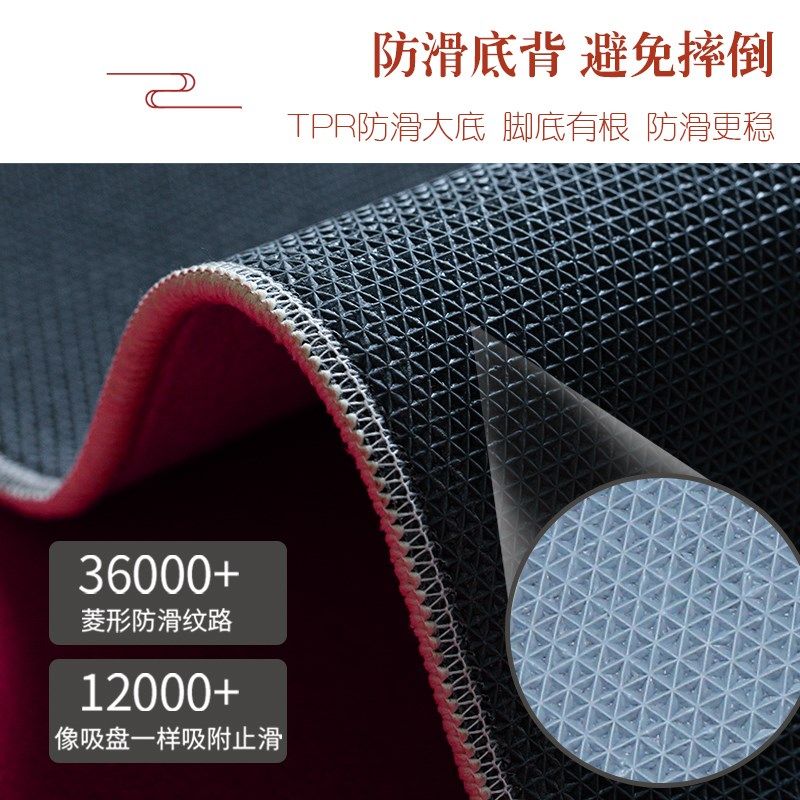 新中式厨房地垫吸水防油防滑地垫2024新款耐脏可擦洗中式厨房地毯,居家布艺,厨房地垫,淘宝优惠券,粉丝福利购,淘宝优惠卷