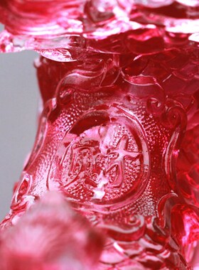 琉璃麒麟招财风水摆件一对居家客厅办公摆放桌面装饰乔迁新居送礼