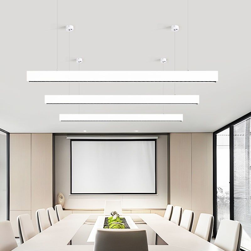 led长条灯办公室会议室散光灯超亮餐厅展厅吧台茶桌吊灯格栅射灯,家装灯饰光源,线性灯,淘宝优惠券,粉丝福利购,淘宝优惠卷