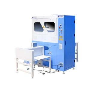 紧凑型四口自动定克重充绒机压胶格羽绒服又均匀又准确