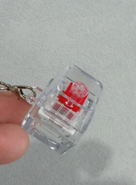 跨境PC彩壳单键发光解压按键轻音