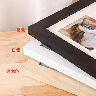 宠物爪印纪念相框摆台狗狗猫咪脚印手工礼物免洗印台手印画框