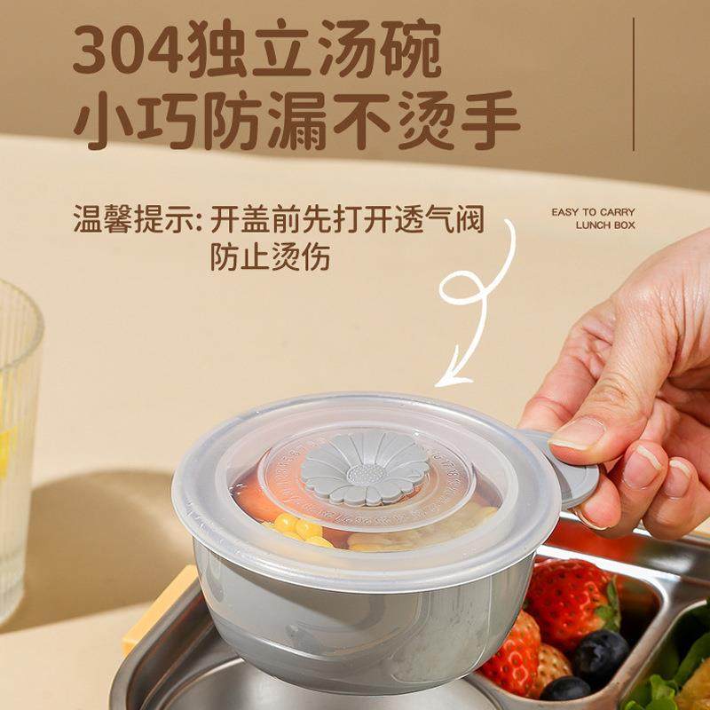 304不锈钢保温饭盒餐盘便当盒学生微波炉塑料午餐盒跨境外贸,餐饮具,饭盒/保温桶/保温提锅,淘宝优惠券,粉丝福利购,淘宝优惠卷