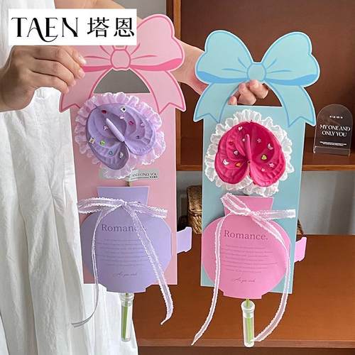 1.0cm白芽边透纱丝带鲜花高质感纱带创意礼盒绑带花艺织带飘带