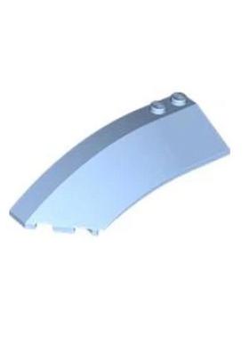 乐高/LEGO积木零件 6383115 41750 浅蓝色 3x8x2 楔形件 左