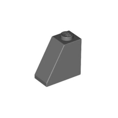 乐高/LEGO积木零配件 6013658 60481 深灰色 1x2x2 斜坡砖