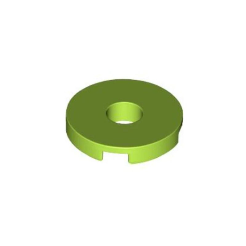 乐高/LEGO积木零配件 6167483 15535 浅绿色 2x2 光面圆砖