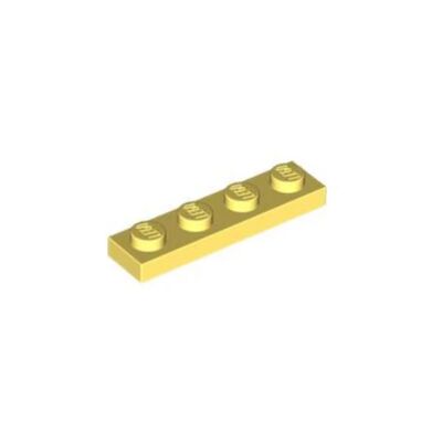 乐高/LEGO积木零件 6248756 3710 亮浅黄色 1x4 基础板