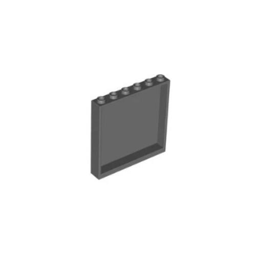 乐高LEGO积木零配件 4505068 59349 106816 深灰色 1x6x5墙壁板