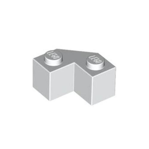 乐高/LEGO积木零件 6137926 87620 4560939 白色 2×2多面楔形砖